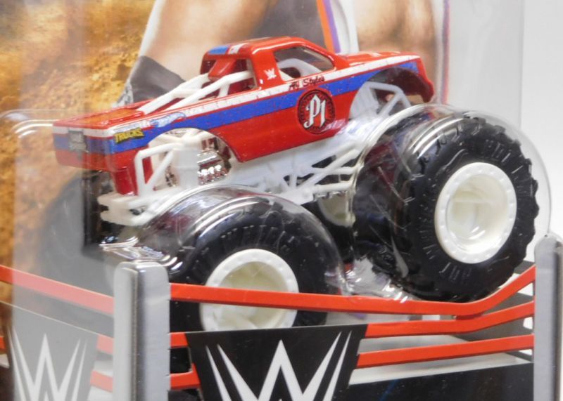 画像: 2019 HW MONSTER TRUCKS! "WWE"【AJ STYLES】 RED