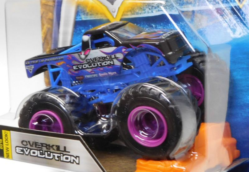 画像: 2018 MONSTER JAM includes RE-CRUSHABLE CAR! 【OVERKILL EVOLUTION】 BLACK(EPIC ADDITIONS)(2018 NEW LOOK!)