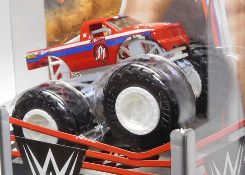 画像: 2019 HW MONSTER TRUCKS! "WWE"【AJ STYLES】 RED