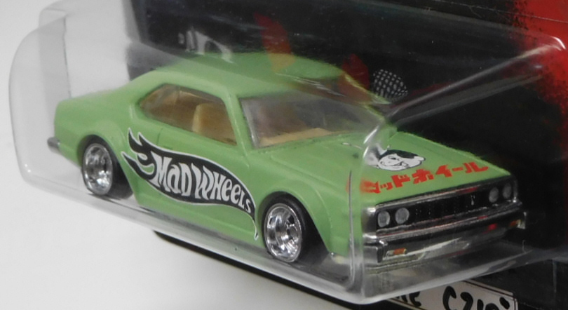 画像: MAD WHEELS (マッドホイール） 【NISSAN SKYLINE C210 (カスタム完成品）】PALE GREEN/RR （送料サービス適用外） 