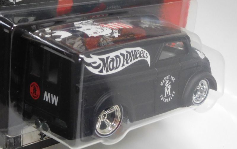 画像: MAD WHEELS (マッドホイール） 【DAIRY DELIVERY (カスタム完成品）】FLAT BLACK/RR （送料サービス適用外） 