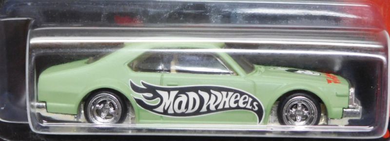 画像: MAD WHEELS (マッドホイール） 【NISSAN SKYLINE C210 (カスタム完成品）】PALE GREEN/RR （送料サービス適用外） 