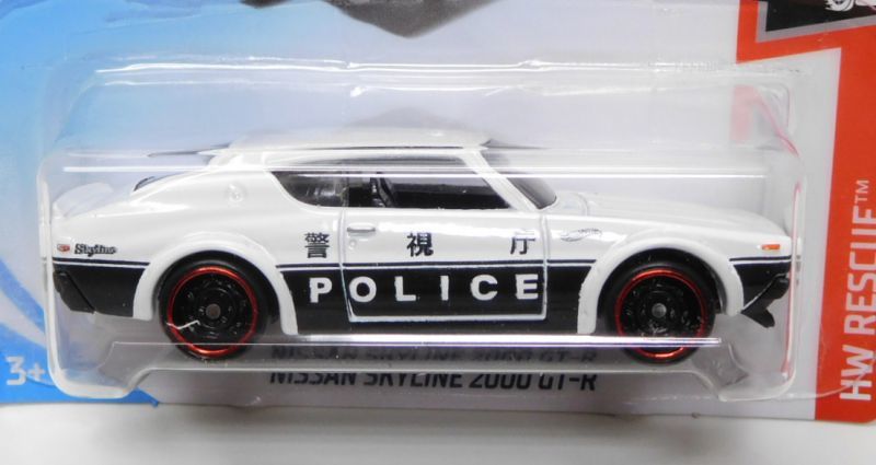 画像: 【NISSAN SKYLINE 2000 GT-R (ケンメリ）】 WHITE-BLACK/DD8(警視庁）