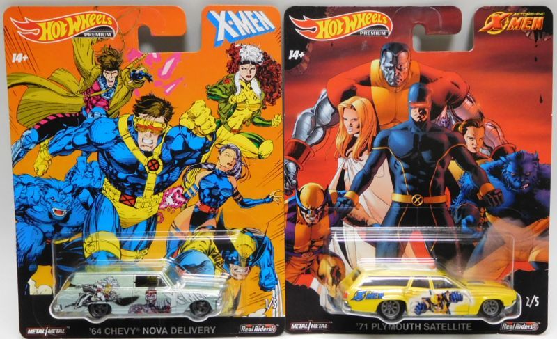 画像: 2019 POP CULTURE - "X-MEN" 【5種セット】 NISSAN SKYLINE VAN/'64 CHEVY NOVA DELIVERY/'71 PLYMOUTH SATELLITE/COMBAT MEDIC/'49 FORD COE