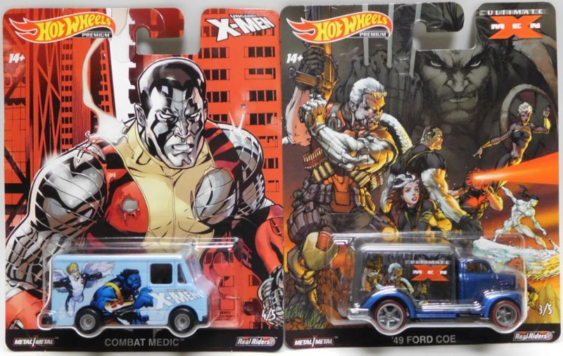 画像: 2019 POP CULTURE - "X-MEN" 【5種セット】 NISSAN SKYLINE VAN/'64 CHEVY NOVA DELIVERY/'71 PLYMOUTH SATELLITE/COMBAT MEDIC/'49 FORD COE