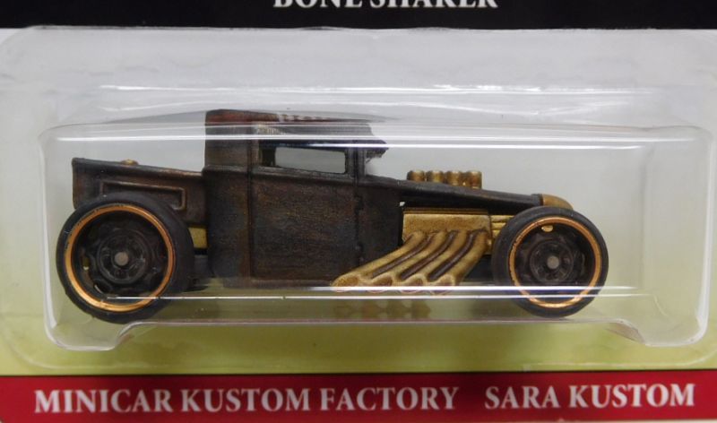 画像: SARA KUSTOM "STEAMPUNK COLLECTION" 【BONE SHAKER (カスタム完成品）】 DK.BROWN/DD8 （送料サービス適用外） 