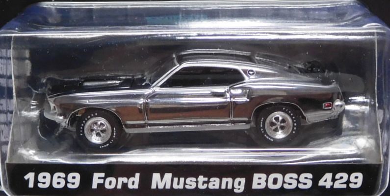 画像: 2019 GREENLIGHT "HOLLYWOOD" MIJO EXCLUSIVE CHROME EDITION 【"JOHN WICK" 1969 FORD MUSTANG BOSS 429】BLACK CHROME/RR