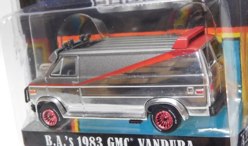 画像: 2019 GREENLIGHT "HOLLYWOOD" MIJO EXCLUSIVE CHROME EDITION 【"THE A-TEAM" B.A.'S 1983 GMC VANDURA】CHROME/RR (CHASE)