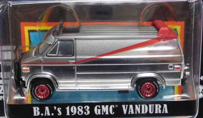 画像: 2019 GREENLIGHT "HOLLYWOOD" MIJO EXCLUSIVE CHROME EDITION 【"THE A-TEAM" B.A.'S 1983 GMC VANDURA】CHROME/RR (CHASE)