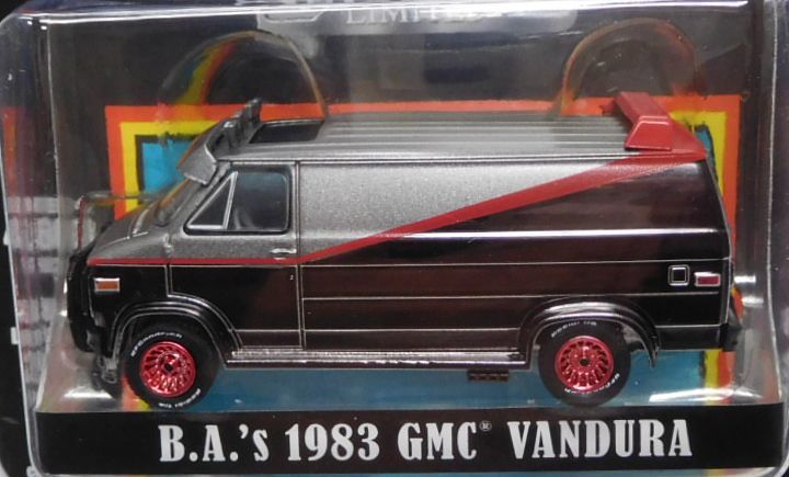 画像: 2019 GREENLIGHT "HOLLYWOOD" MIJO EXCLUSIVE CHROME EDITION 【"THE A-TEAM" B.A.'S 1983 GMC VANDURA】BLACK CHROME/RR