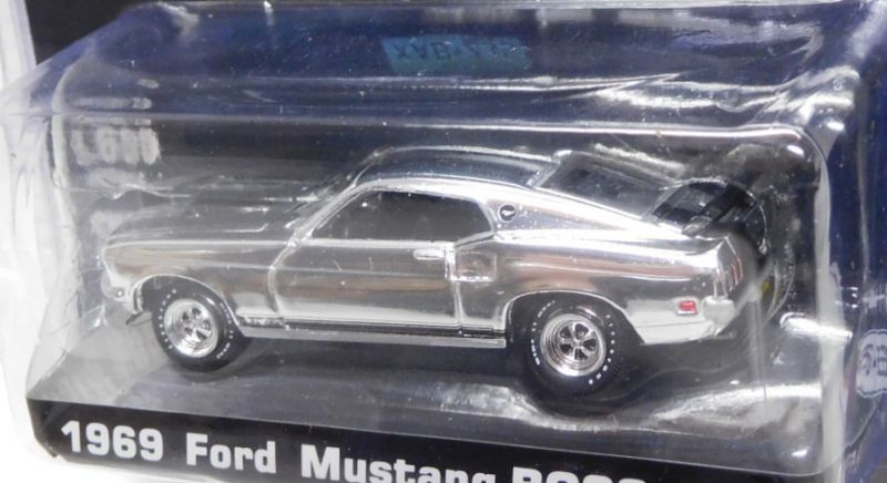 画像: 2019 GREENLIGHT "HOLLYWOOD" MIJO EXCLUSIVE CHROME EDITION 【"JOHN WICK" 1969 FORD MUSTANG BOSS 429】CHROME/RR (CHASE)