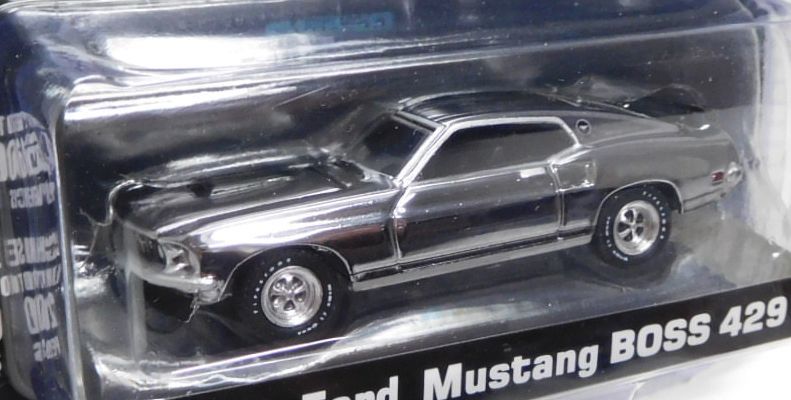 画像: 2019 GREENLIGHT "HOLLYWOOD" MIJO EXCLUSIVE CHROME EDITION 【"JOHN WICK" 1969 FORD MUSTANG BOSS 429】BLACK CHROME/RR