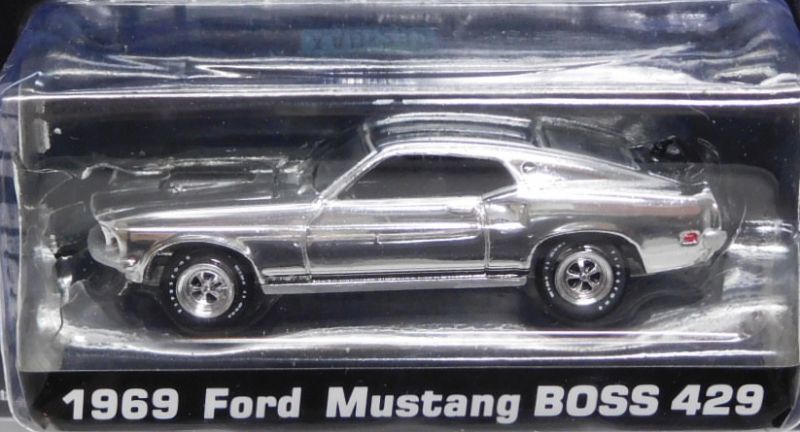 画像: 2019 GREENLIGHT "HOLLYWOOD" MIJO EXCLUSIVE CHROME EDITION 【"JOHN WICK" 1969 FORD MUSTANG BOSS 429】CHROME/RR (CHASE)