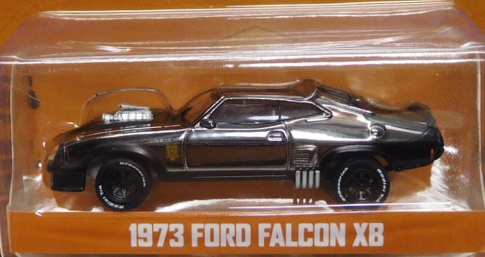 画像: 2019 GREENLIGHT "HOLLYWOOD" MIJO EXCLUSIVE CHROME EDITION 【"LAST OF THE V8 INTERCEPTORS" 1973 FORD FALCON XB】BLACK CHROME/RR