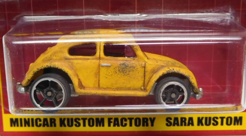 画像: SARA KUSTOM "BEE FIGHTER" 【VOLKSWAGEN BEETLE (カスタム完成品）】 サビ-YELLOW/O5 （送料サービス適用外） 