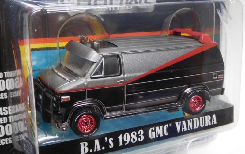 画像: 2019 GREENLIGHT "HOLLYWOOD" MIJO EXCLUSIVE CHROME EDITION 【"THE A-TEAM" B.A.'S 1983 GMC VANDURA】BLACK CHROME/RR