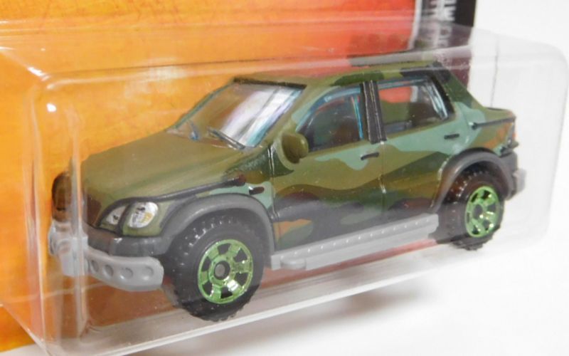 画像: 2019 MATCHBOX "JURASSIC WORLD"  【'97 MERCEDES-BENZ ML320 A.A.V.】CAMO OLIVE(予約不可）