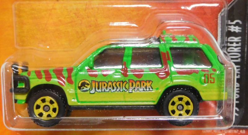 画像: 2019 MATCHBOX "JURASSIC WORLD"  【'93 FORD EXPLORER #5】 LT.GREEN(予約不可）