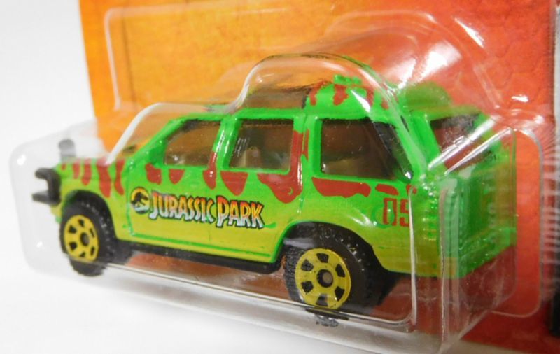 画像: 2019 MATCHBOX "JURASSIC WORLD"  【'93 FORD EXPLORER #5】 LT.GREEN(予約不可）