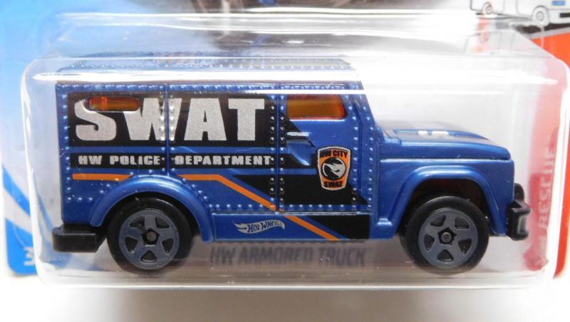 画像: 2019 TREASURE HUNTS 【HW ARMORED TRUCK】 NAVY/5SP (SWAT)