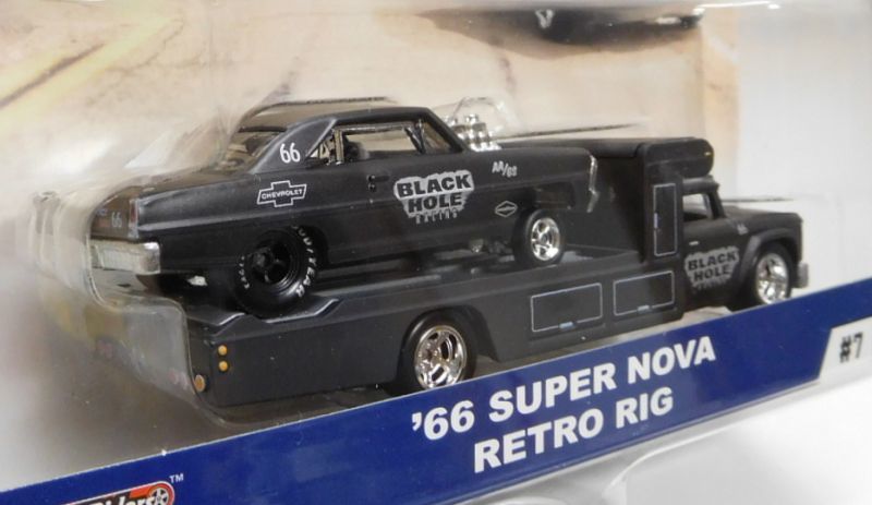 画像: 2019 HW CAR CULTURE - TEAM TRANSPORT【'66 SUPER NONA / RETRO RIG】FLAT BLACK/RR 