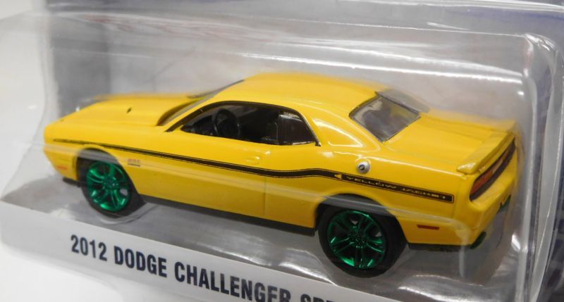 画像: 2019 GREENLIGHT GL MUSCLE S21 【2012 DODGE CHALLENGER SRT 392】 YELLOW/RR (GREEN MACHINE)