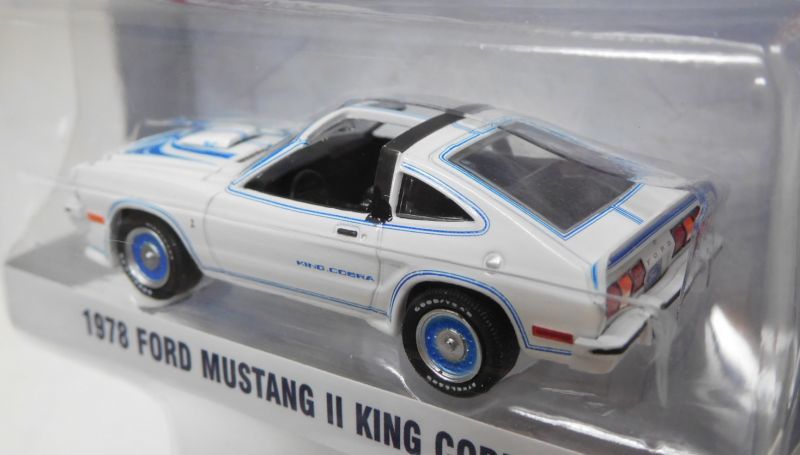 画像: 2019 GREENLIGHT GL MUSCLE S21 【1978 FORD MUSTANG II KING COBRA】 WHITE/RR 