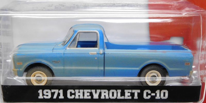 画像: 2019 GREENLIGHT HOLLYWOOD SERIES 22 【1971 CHEVROLET C-10】LT.BLUE/RR (THE TEXAS CHAINSAW MASSACRE) 