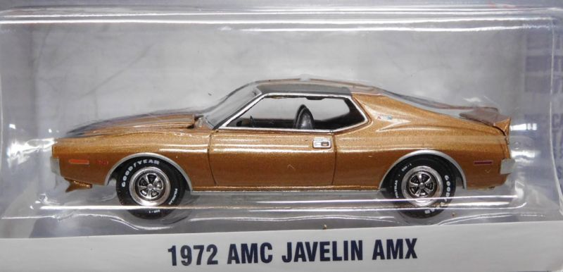 画像: 2019 GREENLIGHT GL MUSCLE S21 【1972 AMC JAVELIN AMX】 DK.GOLD/RR 