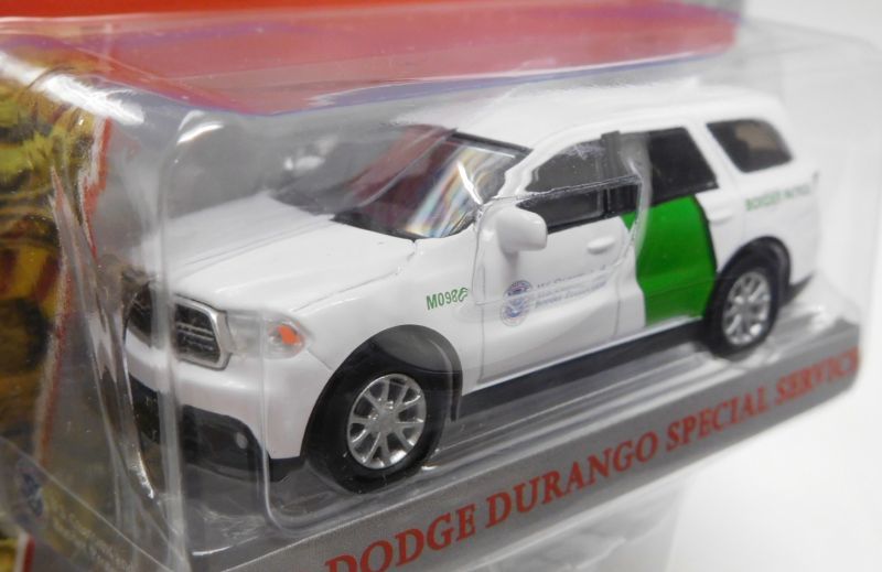 画像: 2019 GREENLIGHT HOBBY EXCLUSIVE 【"U.S. CUSTOMS AND BORDER PROTECTION" 2018 DODGE DURANGO SPECIAL SERVICE】 WHITE-GREEN/RR