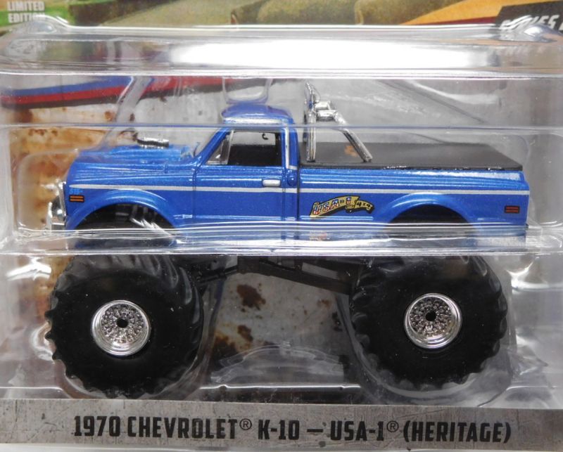 画像: 2019 GREENLIGHT KING OF CRUNCH S2 【1970 CHEVROLET K-10 - USA-1 (HERITAGE)】 BLUE/RR