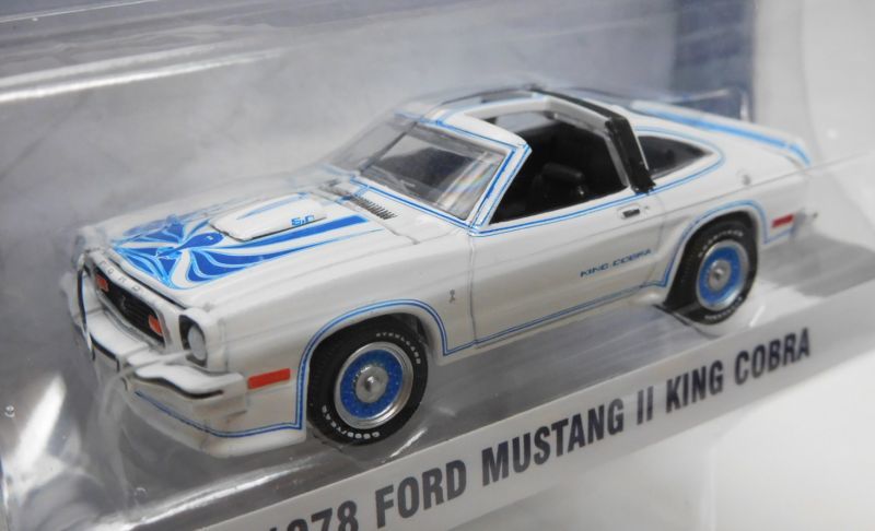 画像: 2019 GREENLIGHT GL MUSCLE S21 【1978 FORD MUSTANG II KING COBRA】 WHITE/RR 