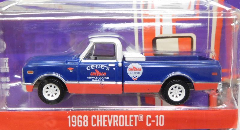 画像: 2019 GREENLIGHT RUNNING ON EMPTY S7 【1968 CHEVROLET C-10】 BLUE-WHITE/RR (CHEVRON)