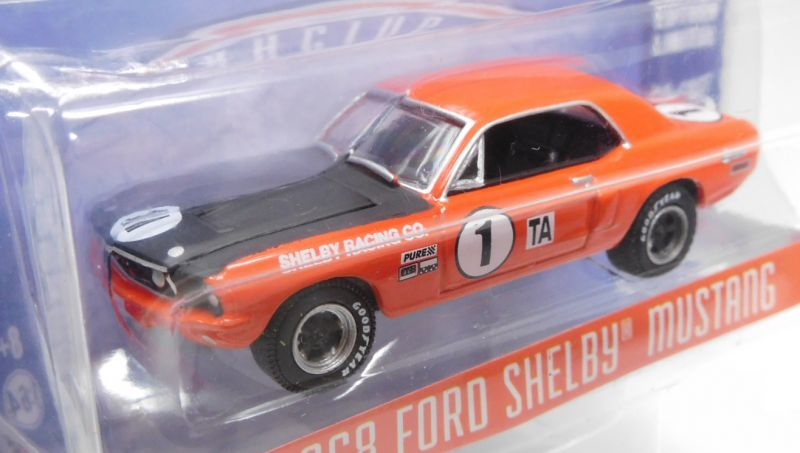 画像: 2019 GREENLIGHT HERITAGE RACING S2【1968 FORD SHELBY MUSTANG】 RED/RR