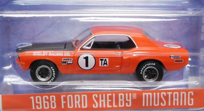 画像: 2019 GREENLIGHT HERITAGE RACING S2【1968 FORD SHELBY MUSTANG】 RED/RR