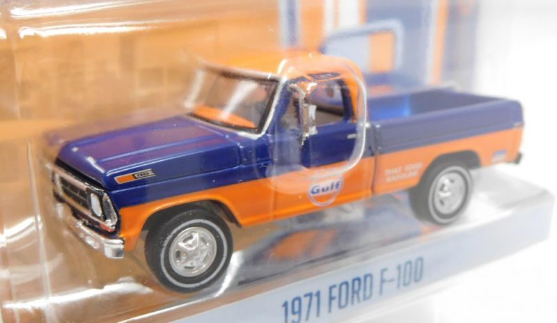 画像: 2019 GREENLIGHT RUNNING ON EMPTY S7 【1971 FORD F-100】 BLUE-ORANGE/RR (GULF)