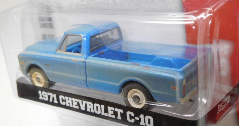 画像: 2019 GREENLIGHT HOLLYWOOD SERIES 22 【1971 CHEVROLET C-10】LT.BLUE/RR (THE TEXAS CHAINSAW MASSACRE) 