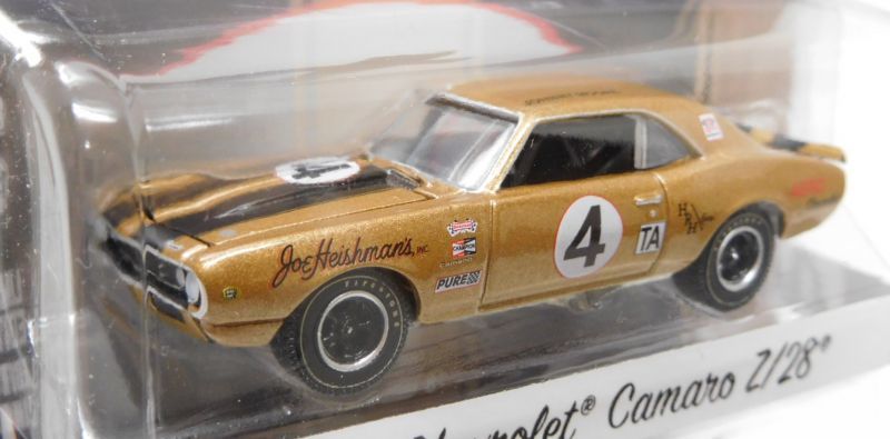 画像: 2019 GREENLIGHT HOBBY EXCLUSIVE 【"THE VERY FIRST CAMARO Z/28" 1967 CHEVROLET CAMARO Z/28】 GOLD/RR