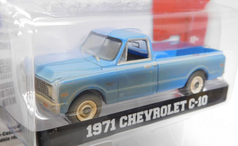 画像: 2019 GREENLIGHT HOLLYWOOD SERIES 22 【1971 CHEVROLET C-10】LT.BLUE/RR (THE TEXAS CHAINSAW MASSACRE) 