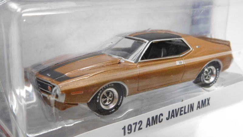 画像: 2019 GREENLIGHT GL MUSCLE S21 【1972 AMC JAVELIN AMX】 DK.GOLD/RR 