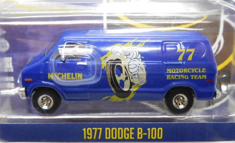 画像: 2019 GREENLIGHT RUNNING ON EMPTY S7 【1977 DODGE B-100】 BLUE/RR (MICHELIN)