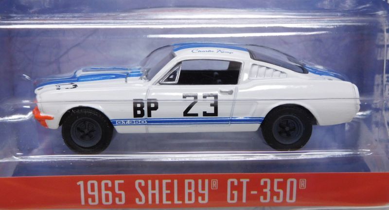 画像: 2019 GREENLIGHT HERITAGE RACING S2【1965 SHELBY GT-350】 WHITE/RR