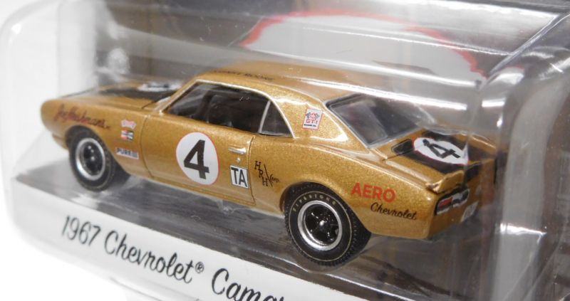 画像: 2019 GREENLIGHT HOBBY EXCLUSIVE 【"THE VERY FIRST CAMARO Z/28" 1967 CHEVROLET CAMARO Z/28】 GOLD/RR