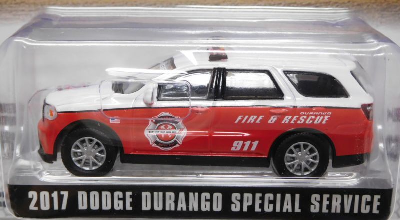 画像: 2019 GREENLIGHT HOBBY EXCLUSIVE 【"FIRE & RESCUE" 2017 DODGE DURANGO SPECIAL SERVICE】 WHITE-RED/RR