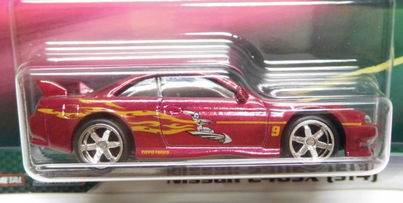 画像: 2019 HW PREMIUM  FAST & FURIOUS "ORIGINAL FAST"【NISSAN 240SX (S14)】 BURGUNDY/RR