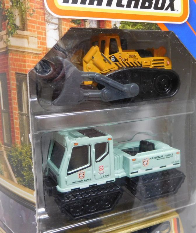 画像: 2019 MATCHBOX 5PACK 【SERVICE SQUAD】Bulldozer/Hail Cat/Chevy Van/'90 Volkswagen Golf Country/Desert Thunder V16