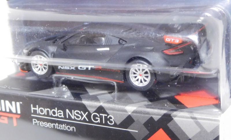 画像: 2019 TSM MODELS - MINI GT 【"MIJO EXCLUSIVE" HONDA NSX GT3 - PRESENTATION】 FLAT BLACK/RR （予約不可）