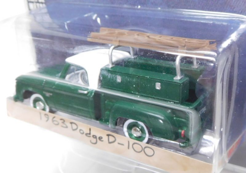 画像: 2019 GREENLIGHT BLUE COLLAR COLLECTION S5 【1963 DODGE D-100】 DK.GREEN/RR 