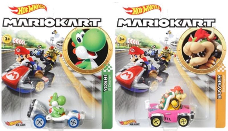 画像: 【仮予約】PRE-ORDER - 2019 HW MARIO KART【Aアソート 5種セット】MARIO/LUIGI/PEACH/YOSHI/BOWSER (6月下旬入荷予定）