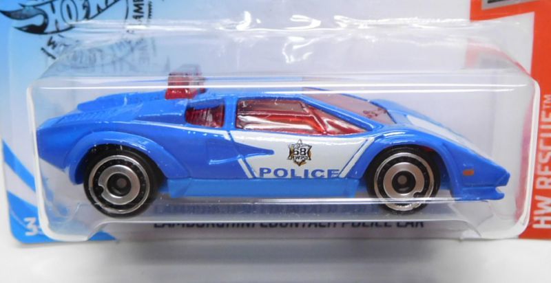 画像: 【LAMBORGHINI COUNTACH POLICE CAR】 BLUE/DD
